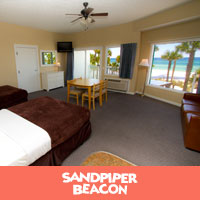 panama city beach hotel room on the beach