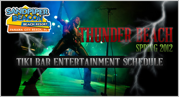 Thunder Beach Spring 2012 Entertainment Schedule