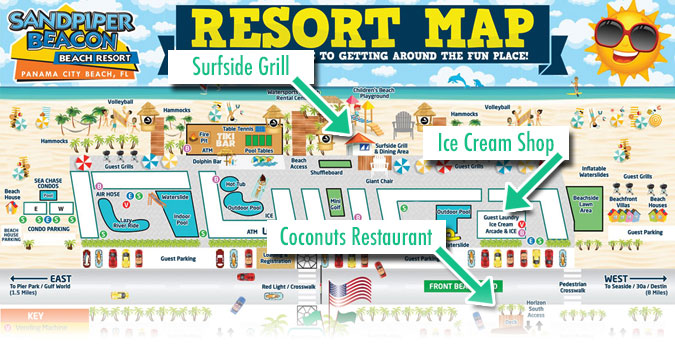 places to eat within the resort