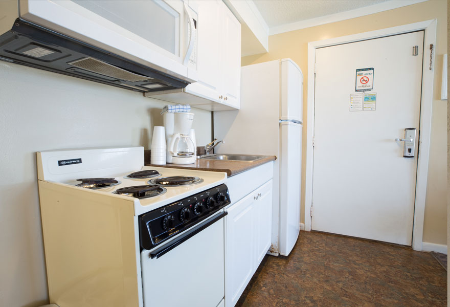 hotel room with kitchen 4