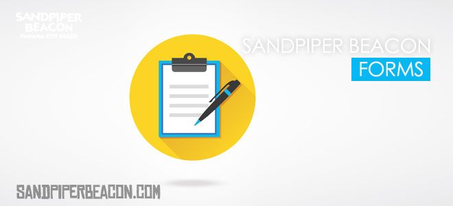 Sandpiper Beacon Guest Forms