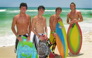 panama city beach skimboarding