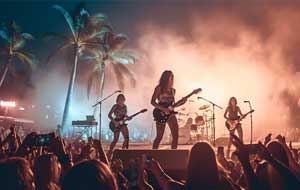 the best bands on the beach for thunder beach