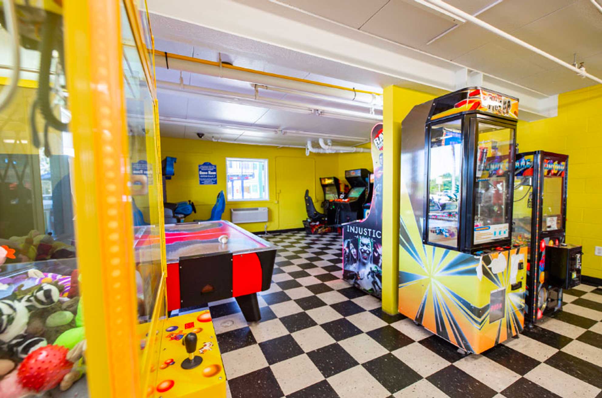 Arcade Room at Sandpiper Beacon Beach Resort