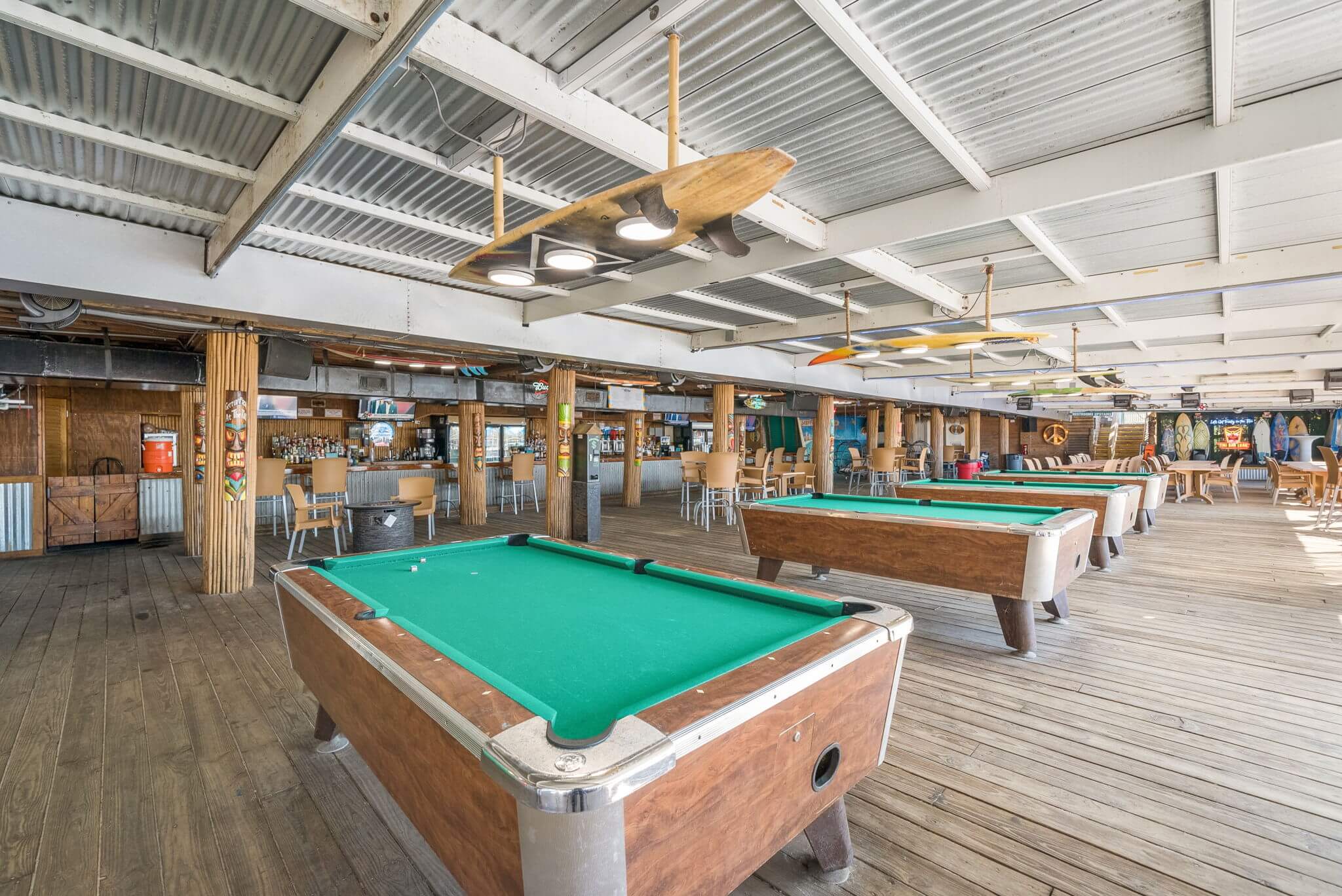 Pool Tables at PCB Resort