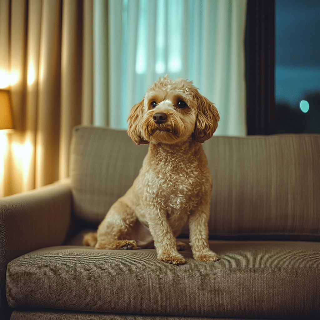 Dog at Hotel in PCB